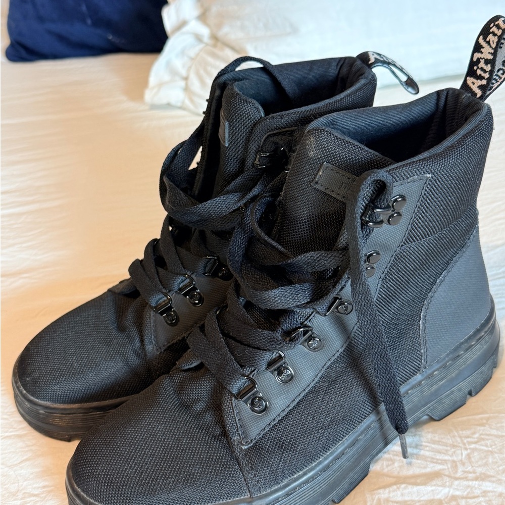 Dr. Martens Black Combat Boots